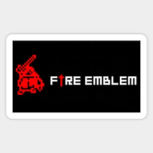 Fire Emblem Eliwood Sprite White Text Magnet